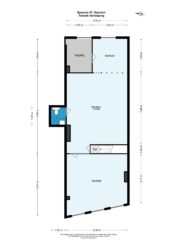 Haarlem – Spaarne 57 – Plattegrond
