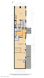 Vijfhuizen – Kromme Spieringweg 432 – Plattegrond