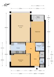 Heemstede – Scholtenlaan 34 – Plattegrond