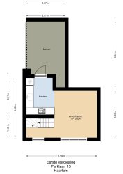 Haarlem – Parklaan 18 – Plattegrond 4
