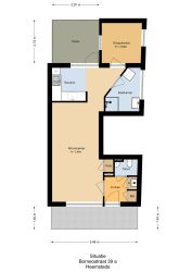 Heemstede – Borneostraat 39A – Plattegrond 2