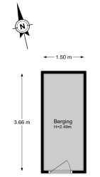Heemstede – Wasserij-Annalaan 43 – Plattegrond 3