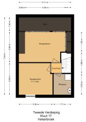Velserbroek – Kluut 17 – Plattegrond 3
