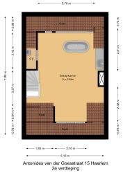 Haarlem – Antonides van der Goesstraat 15 – Plattegrond 7