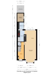 Haarlem – Antonides van der Goesstraat 15 – Plattegrond 3