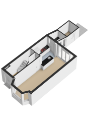 Haarlem – Antonides van der Goesstraat 15 – Plattegrond 4