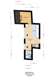 Haarlem – Raamvest 29G – Plattegrond 2