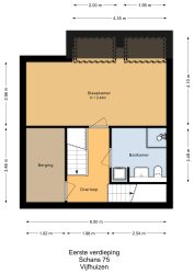 Vijfhuizen – Schans 75 – Plattegrond 2