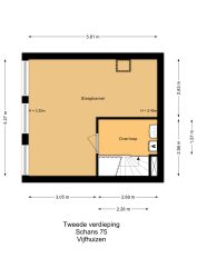 Vijfhuizen – Schans 75 – Plattegrond 3