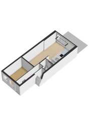 Haarlem – Kennemerstraat 29ZW – Plattegrond 8