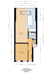 Haarlem – Kennemerstraat 29ZW – Plattegrond 10