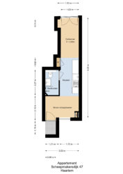 Haarlem – Scheepmakersdijk 47 – Plattegrond 2